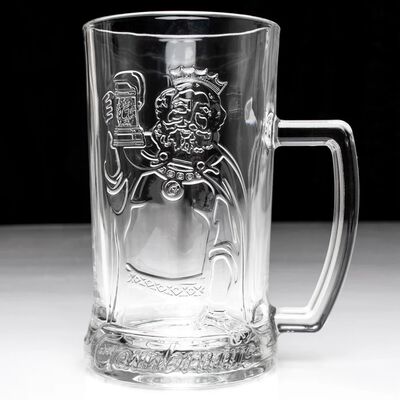 Beer Glass Czech 0.5 Liter - Gambrinus [6 Mugs/Unit]